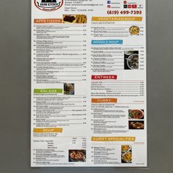 Asian Kitchen - Menu