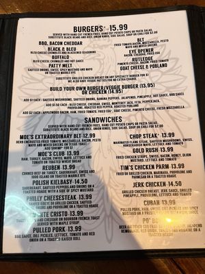 Menu photo 2 Moe's Crosstown Tavern Charleston, SC Menu photo 2 Moe's Crosstown Tavern Charleston, SC