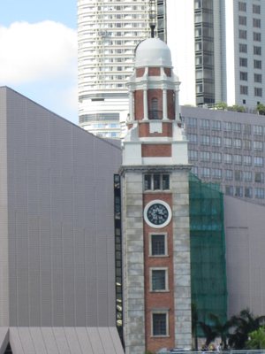 Former Kowloon-Canton Railway Clock Tower by null