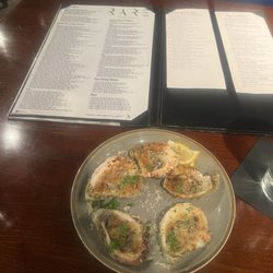 Rare Chop House - Frozen oysters