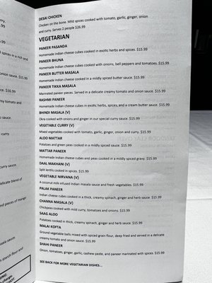 Menu photo 6 Karma Indian Cuisine & Lounge Spokane, WA