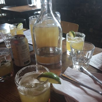 La Carnita - Pitcher of pineapple beer. Wish they didn't rim with salt. - Mexican Near Me - Toronto, Ontario La Carnita - Pitcher of pineapple beer. Wish they didn't rim with salt. - Mexican Near Me - Toronto, Ontario
