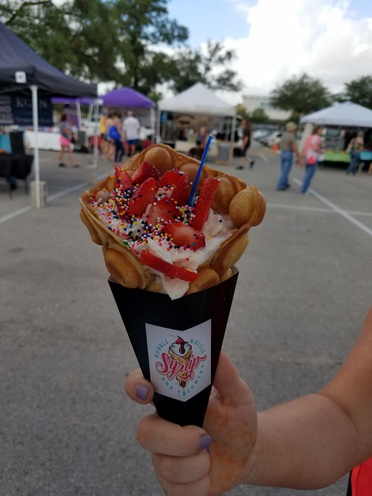 SYRUP BUBBLE WAFFLE Updated May 2024 1015 W University Ave