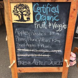 The Nelson Market - Little Shaggery Farm sign