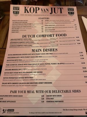 Menu photo 2 Kop Van Jut Amsterdam, NH Menu photo 2 Kop Van Jut Amsterdam, NH