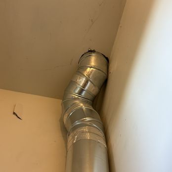 Paul's Air FX - Return run holes not lined up "fixed" by too many combinations - Heating & Air Conditioning/HVAC Near Me - Yakima, Washington Paul's Air FX - Return run holes not lined up "fixed" by too many combinations - Heating & Air Conditioning/HVAC Near Me - Yakima, Washington
