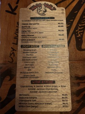 Menu photo 6 Taco Surf Los Alamitos, CA