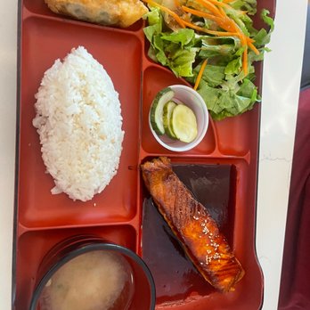 King Spa - Salmon Bento  box - Massage Therapy Near Me - Chantilly, Virginia