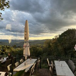 Falkensteiner-Hof - View from the inside of the restaurant.