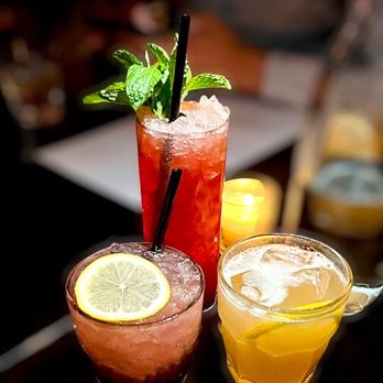 Barbaro - three different types of cocktails - Pizza Near Me - San Antonio, Texas Barbaro - three different types of cocktails - Pizza Near Me - San Antonio, Texas
