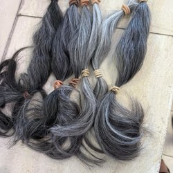 The Hair Box - She helped the donation process - for me to mail out for kids with cancer to make wigs