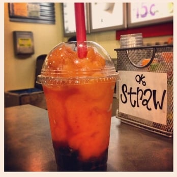 Oko Cafe - Mango strawberry slush - Cafes Near Me - Gardena, California