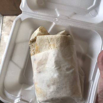 El Coyote Mexican Restaurant - A sad sad street burrito. 12$ - Mexican Near Me - North Bend, Oregon