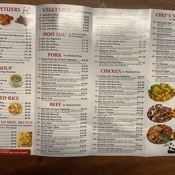 Little Panda Chinese Restaurant - Menu - Chinese Near Me - Weatherford, Texas