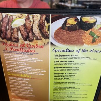 Barcenas Mexican Kitchen - Menu - Mexican Near Me - League City, Texas