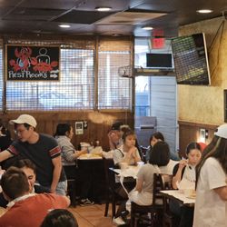 Claw Shack - 7-28-24. Interior seating