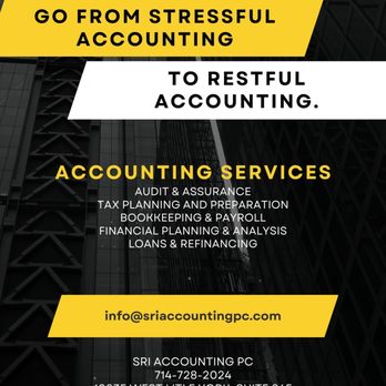 Sri Accounting - Accountants Near Me - Houston, Texas Sri Accounting - Accountants Near Me - Houston, Texas