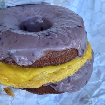Sojo’s Donuts - Gluten free and vegan breakfast donut sandwich.. I'm just saying... ;) - Donuts Near Me - Mesa, Arizona