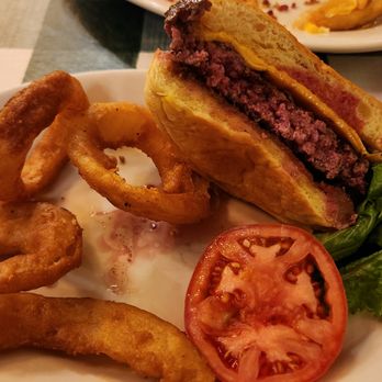 Chimney Rock Inn Flemington - Good burger that was cooked properly and pretty good onion rings - American Near Me - Flemington, New Jersey Chimney Rock Inn Flemington - Good burger that was cooked properly and pretty good onion rings - American Near Me - Flemington, New Jersey