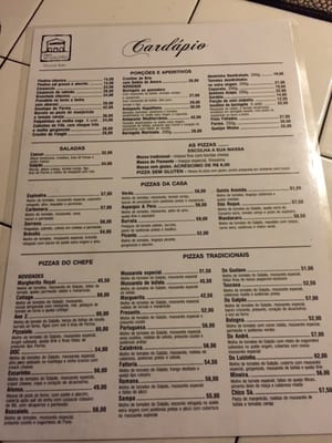 Menu photo 1 Pizza no Galpão Belo Horizonte, MG Menu photo 1 Pizza no Galpão Belo Horizonte, MG