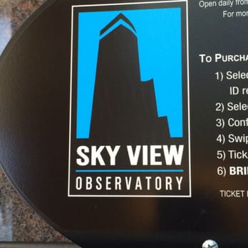 Sky View Observatory - Kiosk for buying tickets, located inside Columbia Tower - Observatories Near Me - Seattle, Washington Sky View Observatory - Kiosk for buying tickets, located inside Columbia Tower - Observatories Near Me - Seattle, Washington