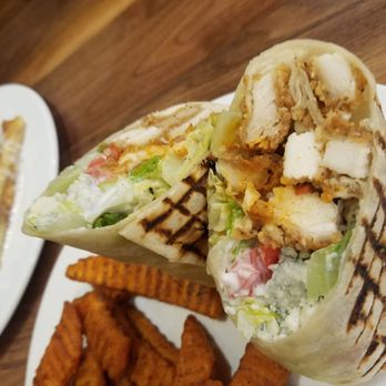 Brunch Cafe-Niles - Kickin chicken wrap - Breakfast & Brunch Near Me - Niles, Illinois