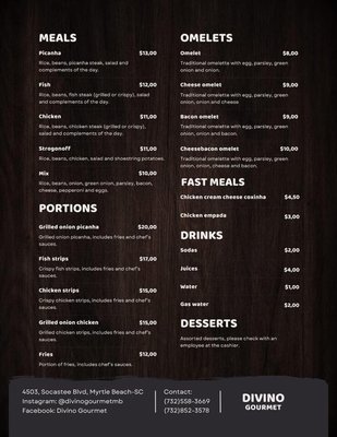 Menu photo 2 Divino Gourmet Myrtle Beach, SC