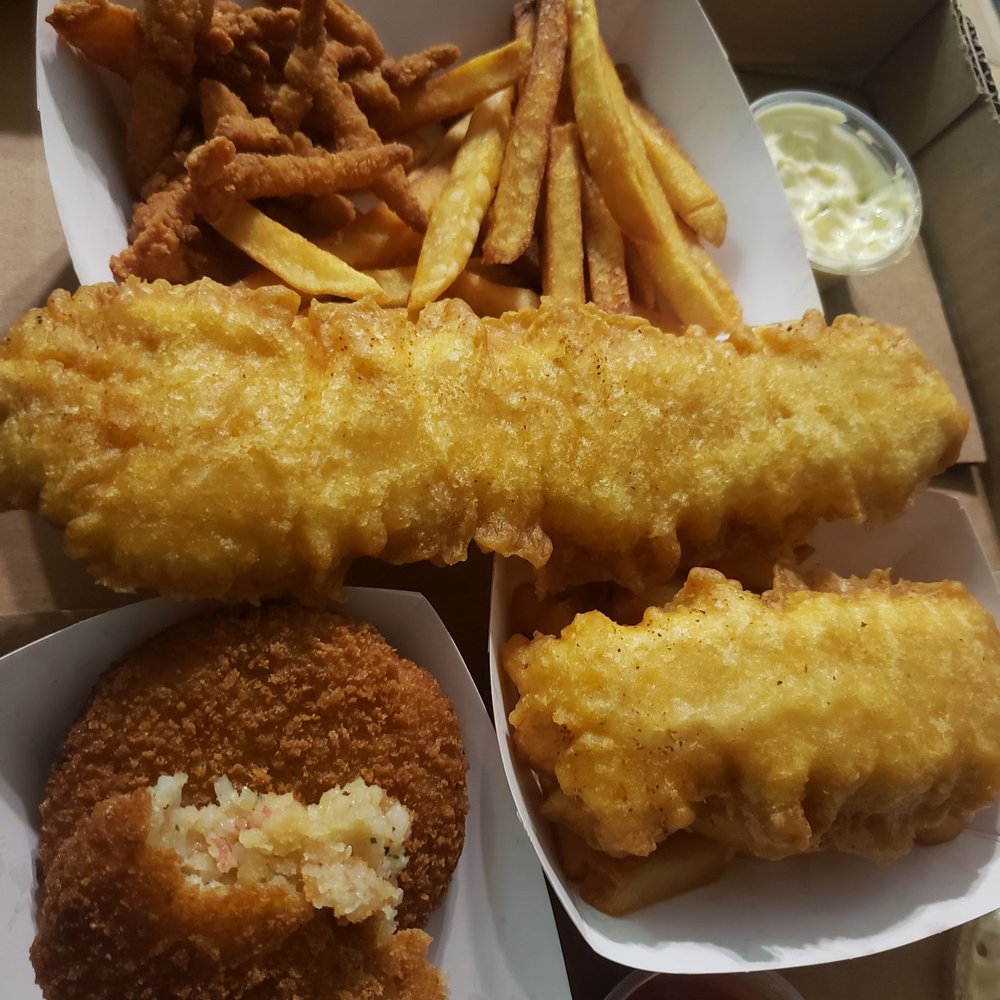 West Coast Fish N' Chips - Fried fish, clams and crab cakes - Seafood Near Me - Clovis, California
