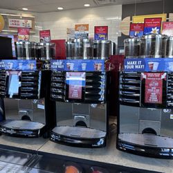 Chevron - Fresh brewed coffee at the push of a button