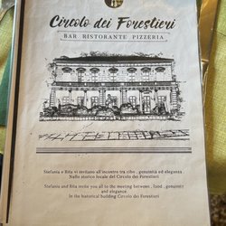Circolo dei Forestieri - Menu giugno 2023
