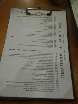 Menu photo 1 Rayuela Buenos Aires, C Menu photo 1 Rayuela Buenos Aires, C