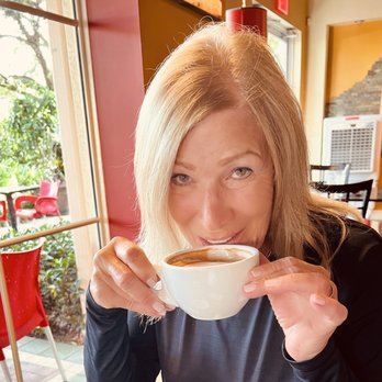 Prosecco Cafe - Taking a sip of my Cappuccino.....Good Morning - Breakfast & Brunch Near Me - Palm Beach Gardens, Florida Prosecco Cafe - Taking a sip of my Cappuccino.....Good Morning - Breakfast & Brunch Near Me - Palm Beach Gardens, Florida