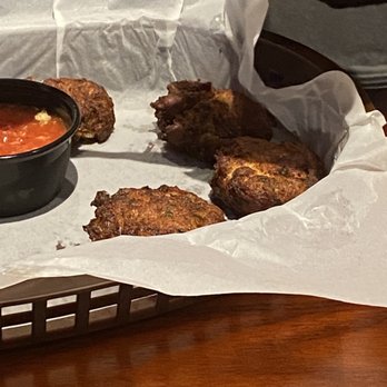 Kickback Jack’s - Burnt crab cakes - Sports Bars Near Me - Fredericksburg, Virginia