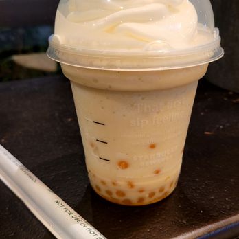 Starbucks - New seasonal Mango Pearly Frappuccino. Small about $9.50 - Coffee & Tea Near Me - Milpitas, California Starbucks - New seasonal Mango Pearly Frappuccino. Small about $9.50 - Coffee & Tea Near Me - Milpitas, California