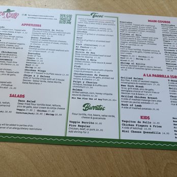 Pico De Gallo Bar & Kitchen - Menu - Mexican Near Me - New York, New York
