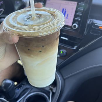 Eagle Specialty Coffee - Iced caramel macchiato - Coffee & Tea Near Me - Cape Coral, Florida Eagle Specialty Coffee - Iced caramel macchiato - Coffee & Tea Near Me - Cape Coral, Florida