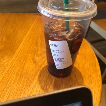 Starbucks - Grande Ice Coffee - Coffee & Tea Near Me - Brooklyn, New York