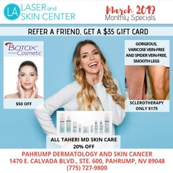 Skin And Cancer Institute - March Monthly Specials!