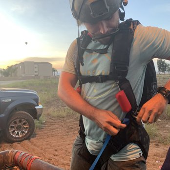 Skyline Balloons - Skydiver who hung outside the basket the entire flight before jumping out - Hot Air Balloons Near Me - Perris, California Skyline Balloons - Skydiver who hung outside the basket the entire flight before jumping out - Hot Air Balloons Near Me - Perris, California