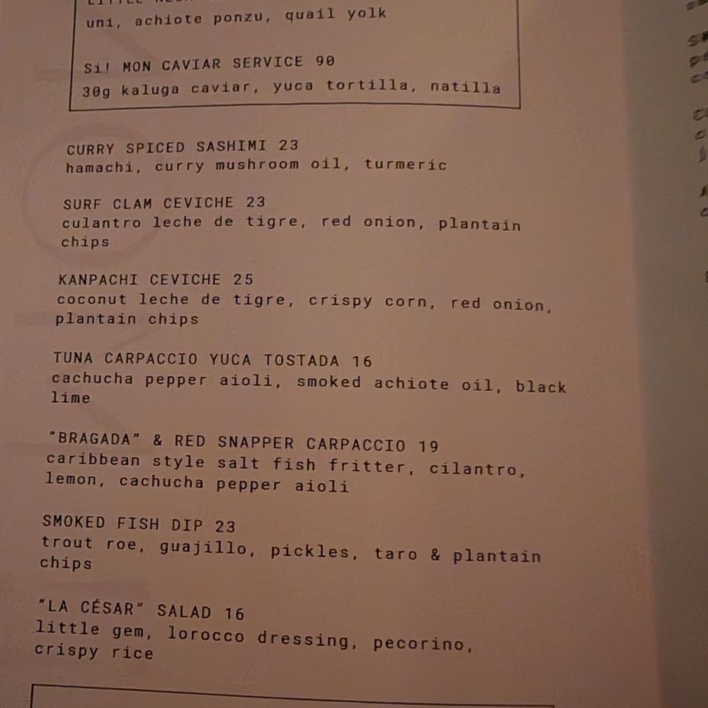 Si! Mon - Cold apps menu - Latin American Near Me - Los Angeles, California Si! Mon - Cold apps menu - Latin American Near Me - Los Angeles, California