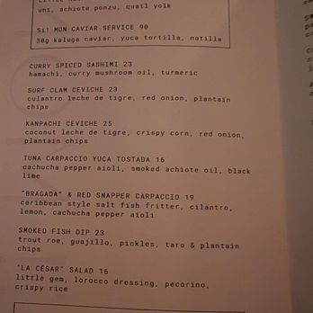 Si! Mon - Cold apps menu - Latin American Near Me - Los Angeles, California Si! Mon - Cold apps menu - Latin American Near Me - Los Angeles, California