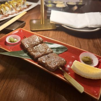 Yume Sushi Bar - A5 Wagyu Skewer - Sushi Bars Near Me - Calabasas, California Yume Sushi Bar - A5 Wagyu Skewer - Sushi Bars Near Me - Calabasas, California