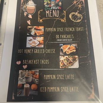Hijos De La Gran Fruta - Menu - Breakfast & Brunch Near Me - Carolina, Puerto Rico Hijos De La Gran Fruta - Menu - Breakfast & Brunch Near Me - Carolina, Puerto Rico