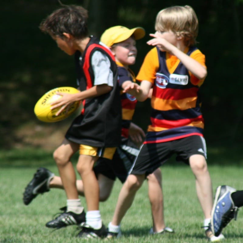 Saturday Morning Footy Logo