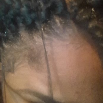 Unique Hairbraiding - This row used to be two rows. Imagine splitting this hair into two separate pieces and applying the braiding hair - Hair Salons Near Me - Orange, New Jersey