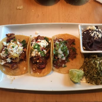 Urban Taco - 3 taco plate and 2 sides - Mexican Near Me - Dallas, Texas Urban Taco - 3 taco plate and 2 sides - Mexican Near Me - Dallas, Texas