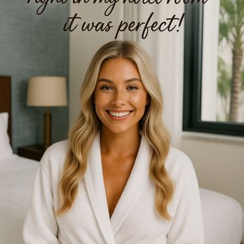 Flashy Lashies - A happy customer with a nice spray tan from Flashy Lashies - Spray Tanning Near Me - Miami Beach, Florida
