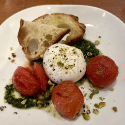 Burrata & Roasted Vine Tomatoes delish!