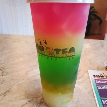 Fun Tea - Signature Drink "Fun Special". 5 stars - Bubble Tea Near Me - Louisville, Kentucky
