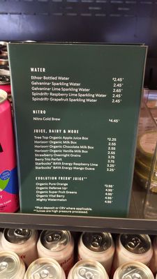 Menu photo 2 Starbucks Prunedale, CA